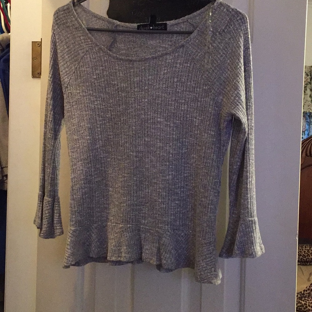 Gray long sleeve
